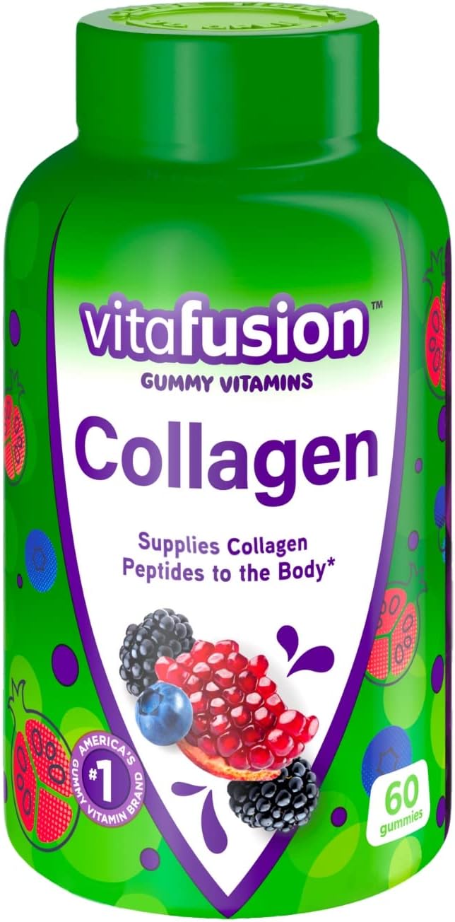 Vitafusion Collagen Gummy Vitamins, 60ct (Package May Vary)7.2 Ounces