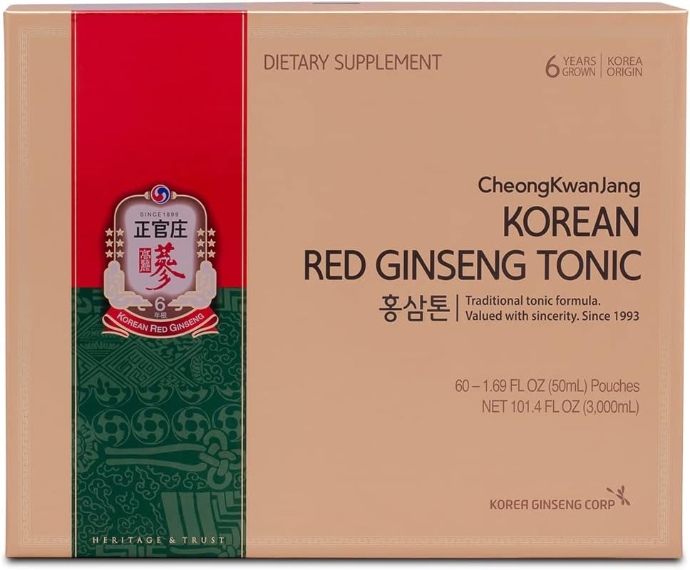 Korean Red Ginseng Tonic Pouch (Tonic Mild) 6 Years Korean R