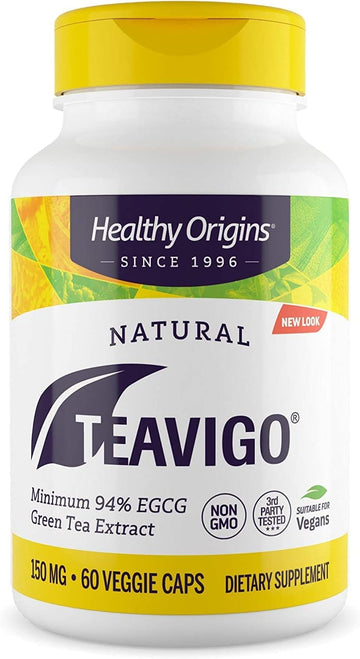 Healthy Origins TEAVIGO, Green Tea Extract, 94% EGCG, 150 mg - Green T