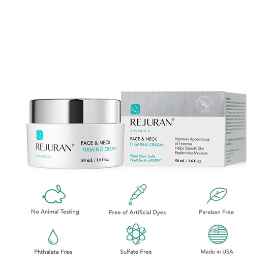 REJURAN® Advanced Face and Neck Firming Cream – With c-PDRN®, Hyaluronic Acid, and Peptides