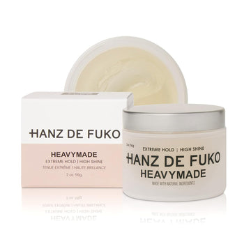 Hanz de Fuko Heavymade – Premium Men’s Hair Styling Pomade – Extreme Hold, High Shine – Vegan, Certified Organic Ingredients, 2