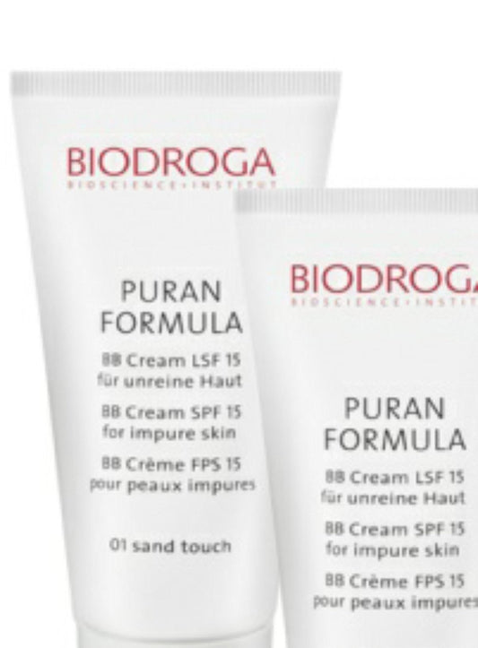 Biodroga puran formula BB cream spf 15 for impure skin - 01 