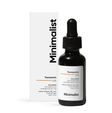 Minimalist 3% Tranexamic Acid Face Serum for Pigmentation& Acne Scars | Face Serum with HPA | 30