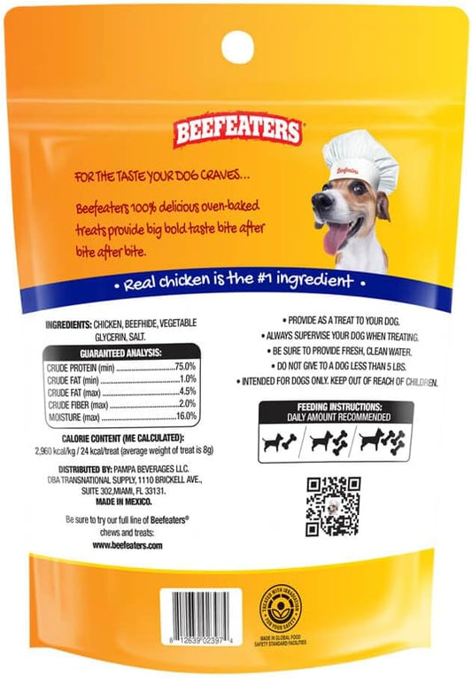 Beefeaters Beefhide 5" Twists with Chicken Dog Treat, 10oz