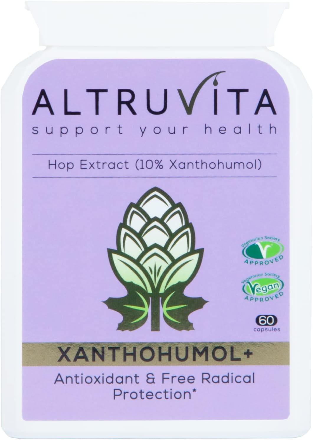 Altruvita Xanthohumol+ With 200Mg Hop Extract, 60 Capsules

50 Grams