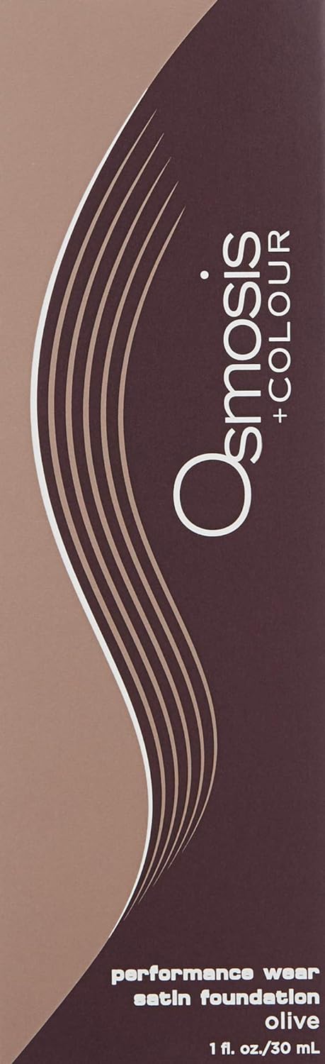 Osmosis Skincare Performance Satin Wear Foundation, Olive