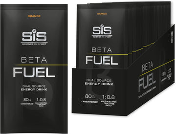 Science in Sport Beta Fuel 80 Dual Source Energy Drink Powder, Orange 80 Grams