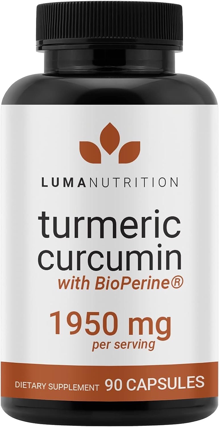 Turmeric Curcumin with Black Pepper - 95% Curcuminoids - 195