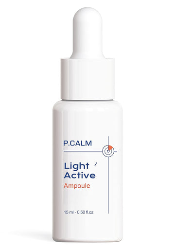 PCALM Light Active Facial Skin Serum Ampoule - Blemish Dark Spot Sagging Hyperpigmentation Sebum Care Exfoliating Dead Skin Regeneration Even Skin Tone 0.5  Dry Sensitive Oily Niacinamide Korean