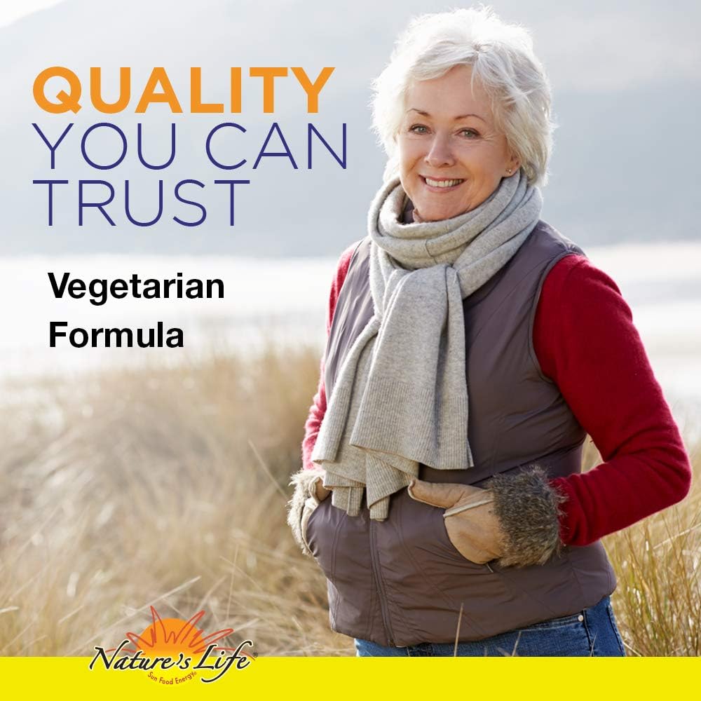 Nature's Life Vitamin D-2 2000IU | High Potency Ergocalciferol | Suppl