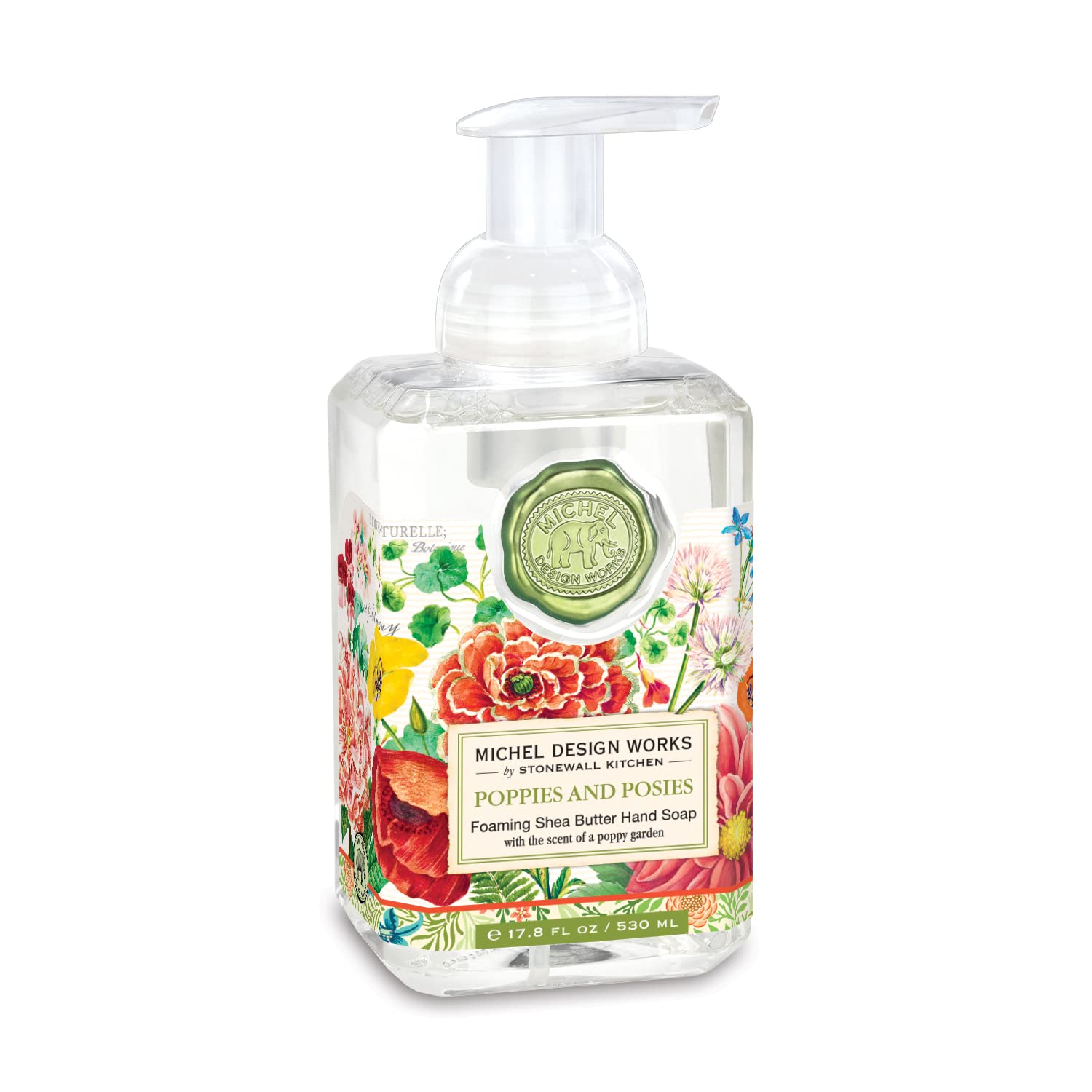 Michel Design Works Foaming Hand Soap, p 0 ppies and Posies