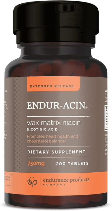 Endur-Acin 750Mg Niacin - Extended Release For Optimal Absorption & Lo
