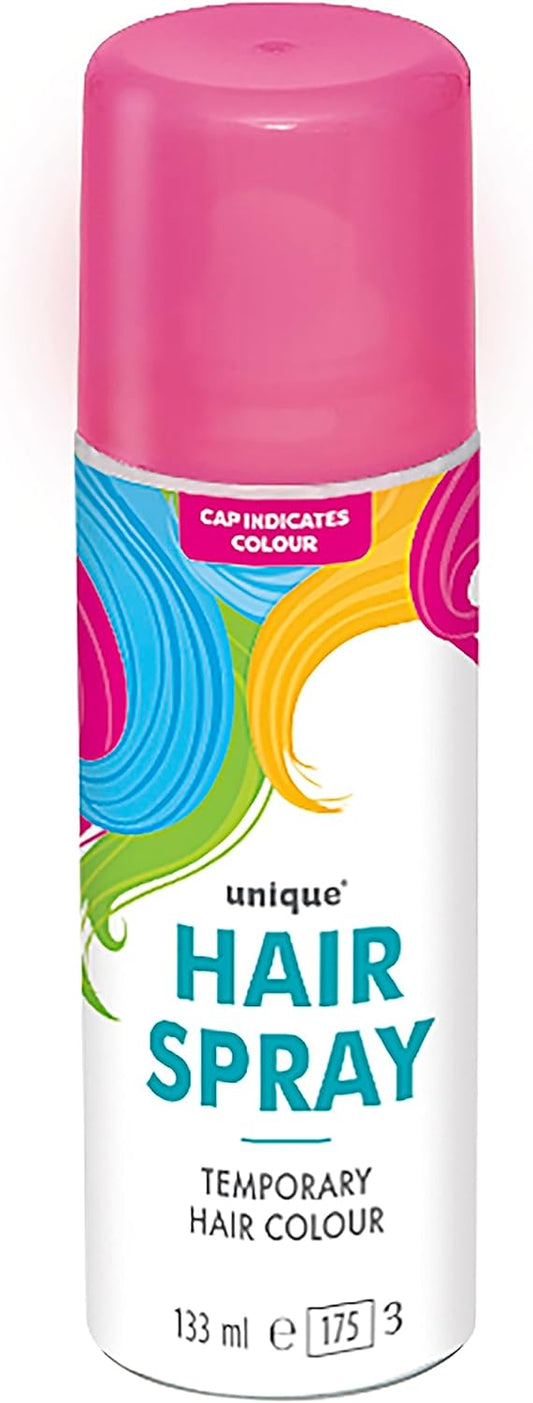 Unique Temporary Neon Color Hair Spray, 4.5 , Pink
