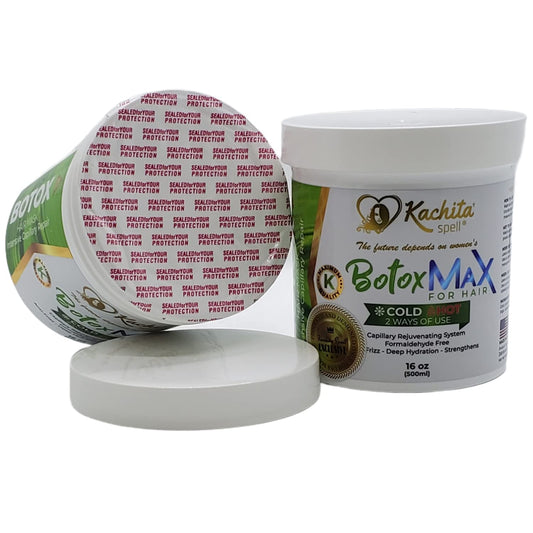 Hair Treatment 16 Botox for Hair Kachita Spell Capillary Rejuvenate dry/damaged hair, reduce frizz, deep hydration, volume control, smoothness, Deep-Conditioning Formaldehyde-free BotoxMax