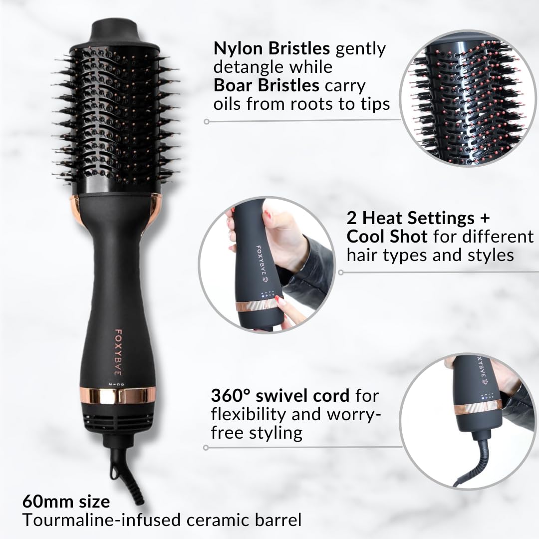 Esupli.com FoxyBae Blowout Brush Hair Dryer - Professional B