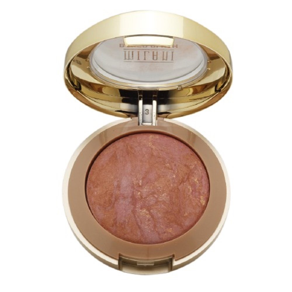 Milani Baked Powder Blush, Berry Amore [03] 0.12 oz (Pack of