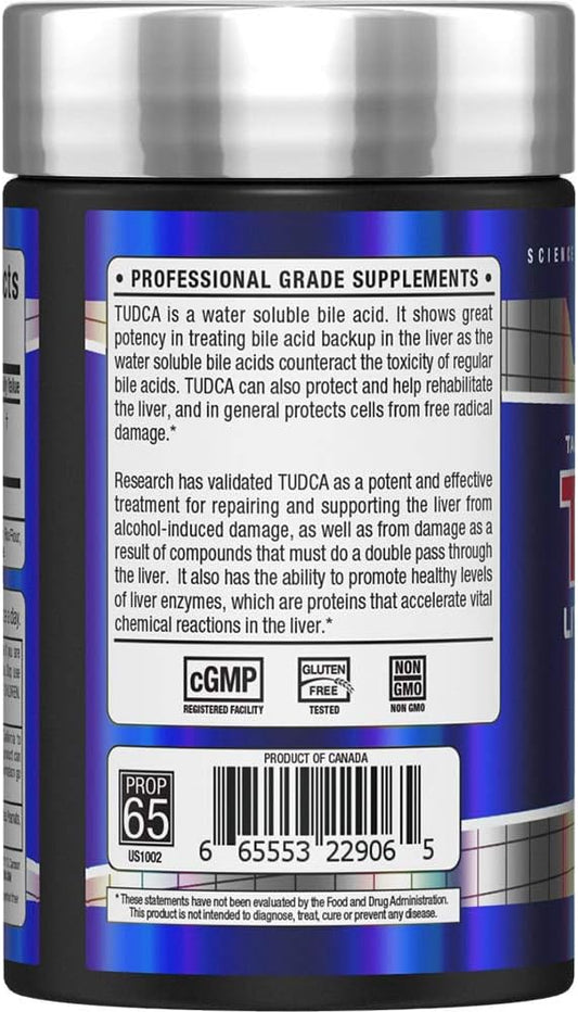 ALLMAX TUDCA+ - 60 Capsules - Liver & Gut Health - Gluten Free & Non-G3.1 Ounces