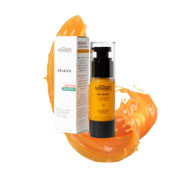 Minimo DejaVu Sea Buckthorn Oil Serum for Breakout & Acne-Prone Skin Antioxidant Rich Redness from Rosacea Razor Bumps (1 )