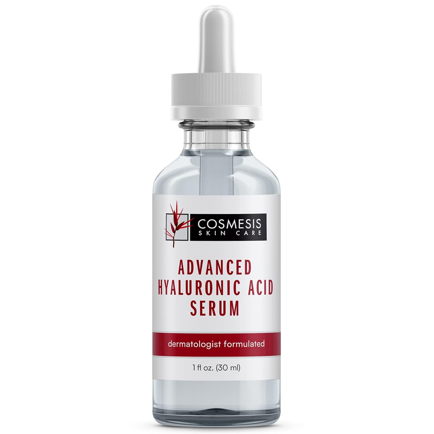 Advanced Hyaluronic Acid Serum - Hydrates & Revitalizes Skin, Reduces Fine Lines & Wrinkles, 30 - Cosmesis