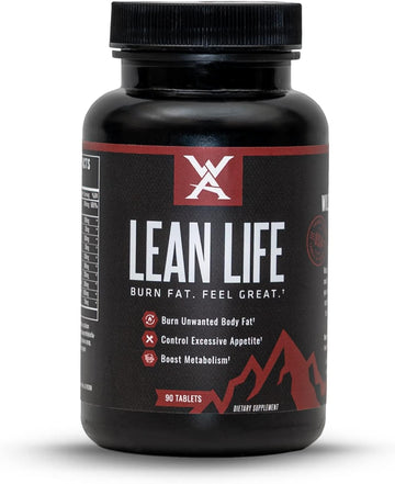 Wilderness Athlete - Lean Life | Thermogenic Fat Reduction for Men & Women - Appetite Support Supplement for Reducing Bo