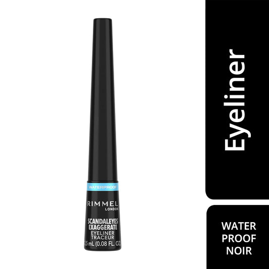 Rimmel Exaggerate Liquid Eye Liner - Glossy Black