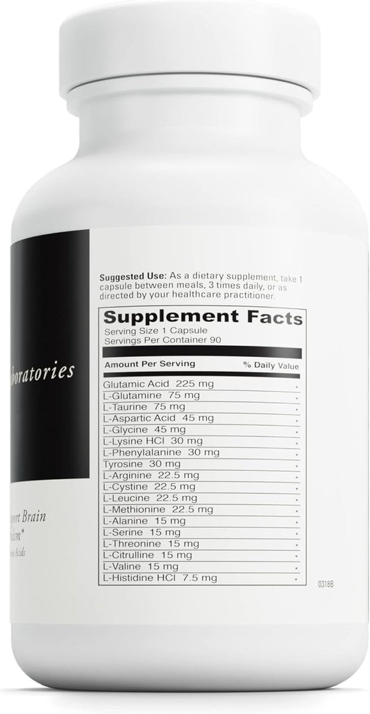 DAVINCI Labs Amino 21 - Supports Brain Function & Muscle Metabolism* -