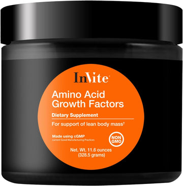 Invite Health Amino Acid Growth Factors - Supports Muscle, Immune, Dig