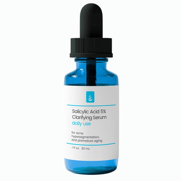 PURE ORIGINAL INGREDIENTS Salicylic Acid 5% Solution (30 ), Gentle Exfoliating Serum/Mask for Smoother & Clearer Skin, Treats Blackheads, Acne & Clogged Pores
