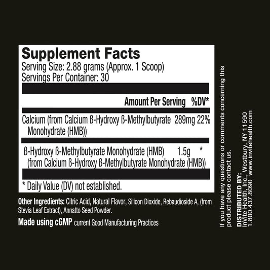 Invite Health Active Hx - Supports Muscle Function, Muscle