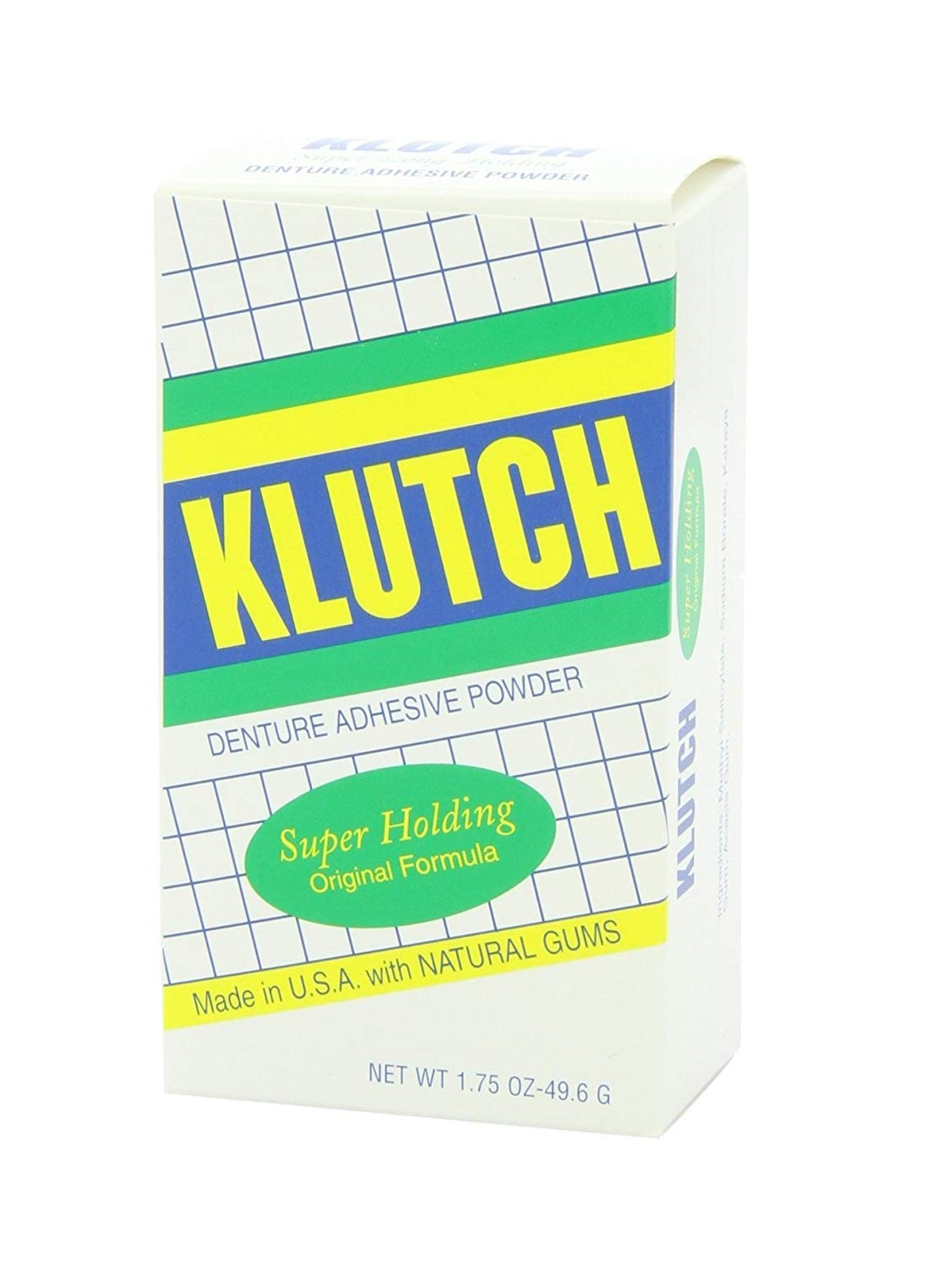 Klutch Denture Adhesive Powder - 1.75 (Pack of 6)