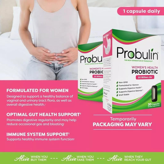 Probulin Women?s Health Probiotic + Prebiotic for Vaginal, G