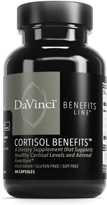 DaVinci Labs Cortisol Benefits - Dietary Supplement to Support Healthy1.76 Ounces