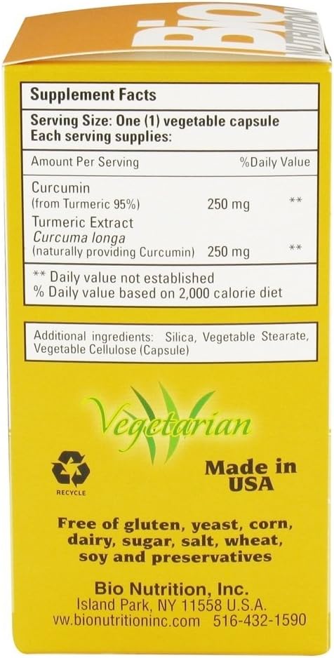 Bio Nutrition Inc Curcumin 500 50 Vcap