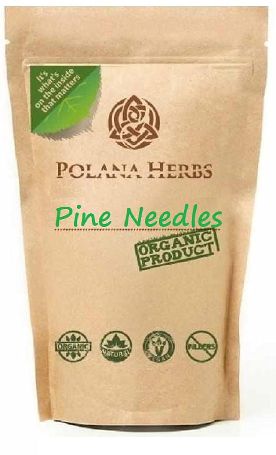 Pine Needle Tea Organic Loose Leaf (Pinus sylvestris) Help with respiratory problems, high in vitamin C and A, rich in antioxidants (- 75 servings)
