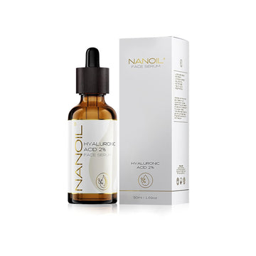 Nanoil Hyaluronic Face Serum 50 - Illuminating, Smoothing & Ultra-Hydrating Face Serum with Hyaluronic Acid