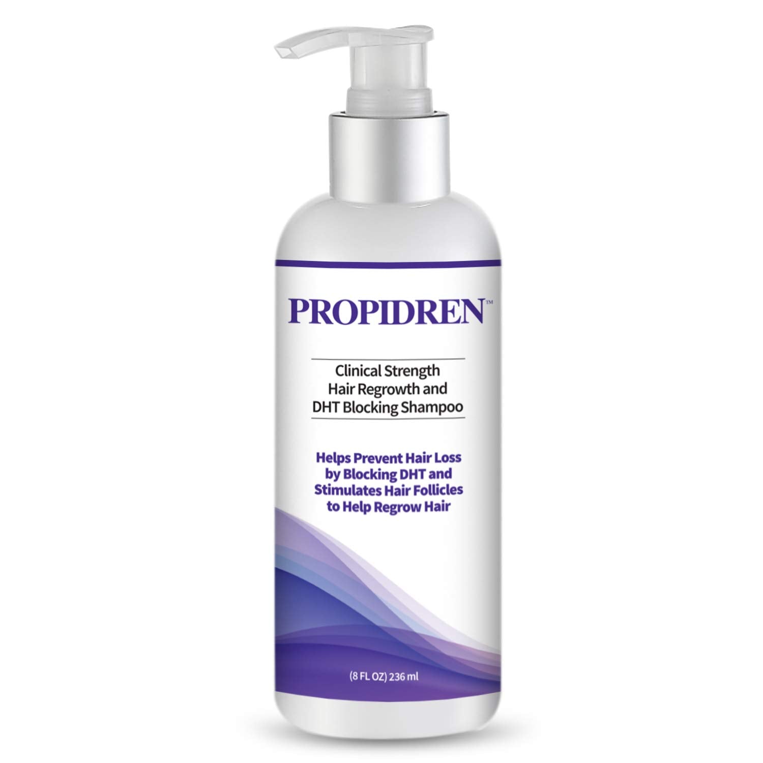 Hairgenics Propidren Hair Growth Shampoo for Thinning and Balding Hair with Biotin , Keratin, and Powerful DHT Blockers to Prevent Hair Loss, Nourish and Stimulate Hair Follicles and Help Regrow Hair