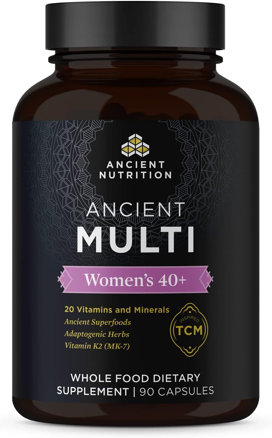 Multivitamin For Women 40+ By Ancient Nutrition, Multi Vitamin And Imm