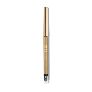 Milani Stay Put Eyeliner - Goal Digger (0.01 ) Cruelty-Free Self-Sharpening Eye Pencil with Built-In Smudger - Line & Define Eyes with High Pigment Shades for Long-Lasting Wear