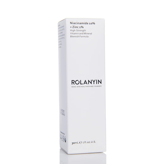 ROLANYIN Niacinamide 10% + Zinc 1% Serum for Oil Control and Acne Treatment