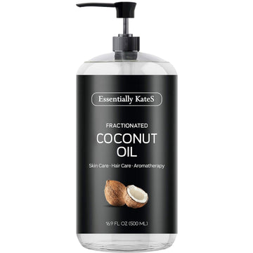 Essentially KateS Fractionated Coconut Oil 16.9   (500ML) - Skin Care, Hair Care, Aromatherapy Massage Oil