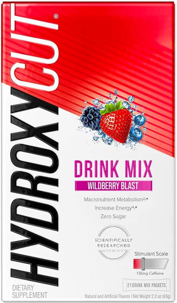 Hydroxycut Drink Mix Weight Loss for Women & Men Weight Loss Supplemen2.5 Ounces