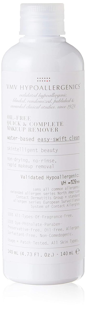 VMV Hypoallergenics Oil-free Quick & Complete Makeup Remover, 5