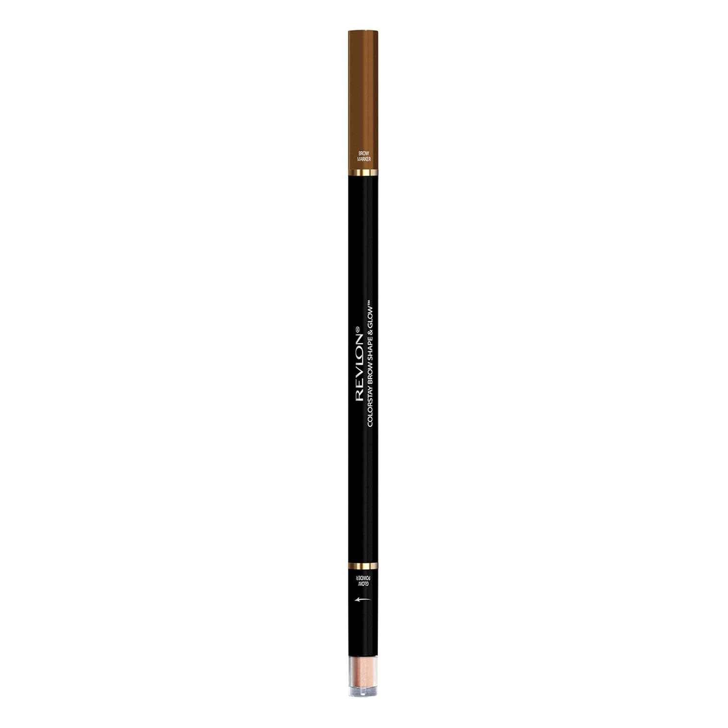 Revlon Colorstay Shape & Glow Eye Brow Marker and Highlighter, Soft Brown (0.02  (Marker), 0.008  (Highlighter)),1 Count