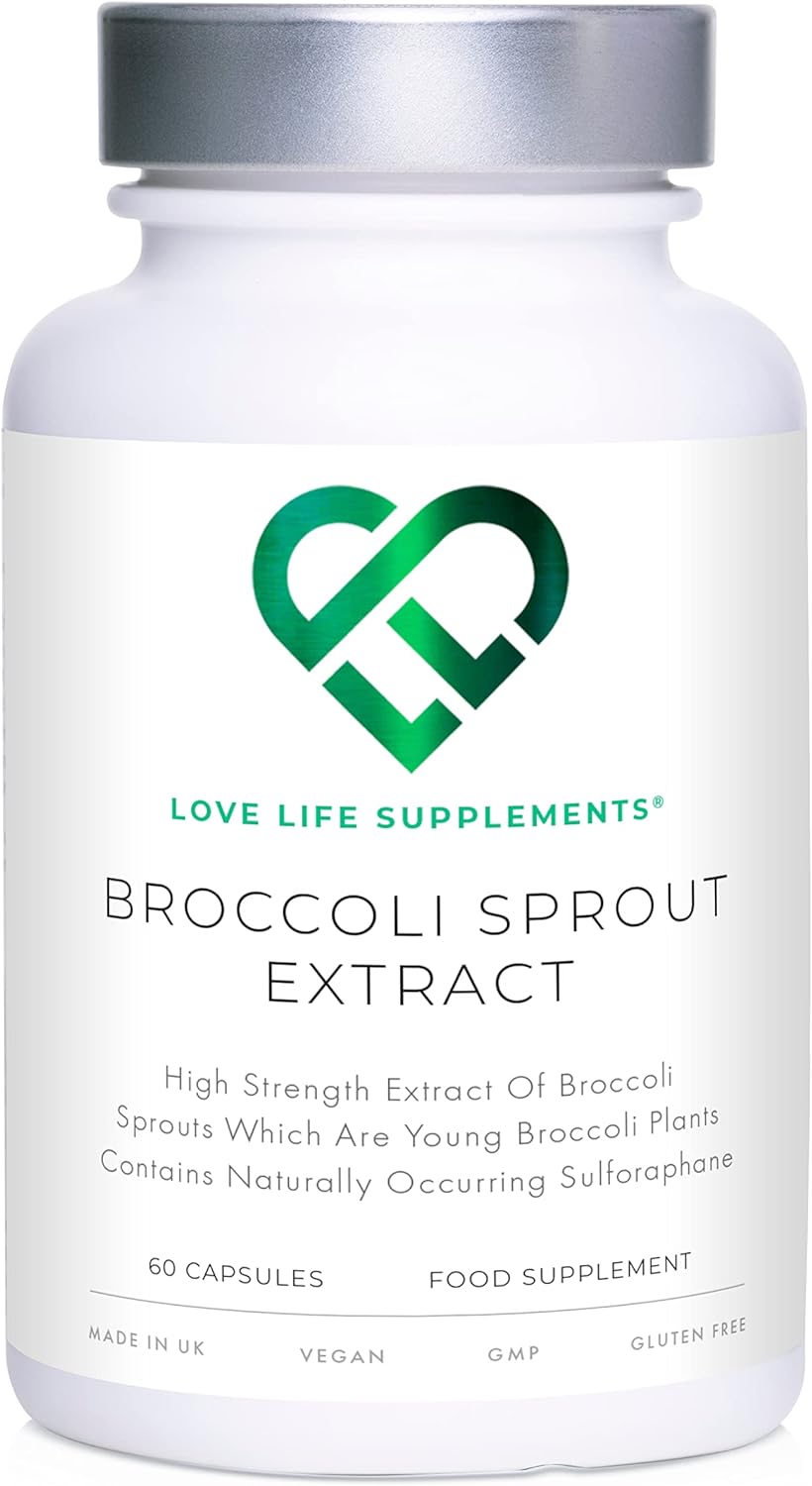 Broccoli Sprout Extract By Lls | Contains Activated Sulforaphane | 60 28.34 Grams