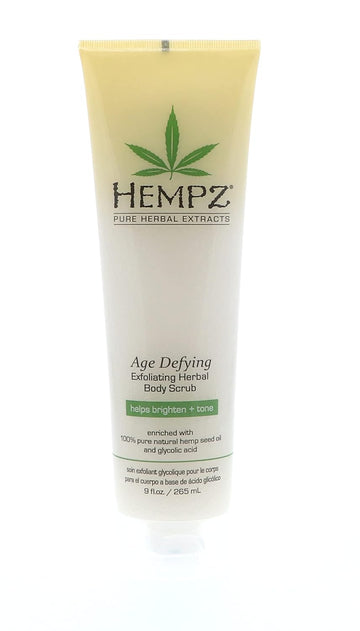 Hempz Age Defying Exfoliating Herbal Body Scrub, 9