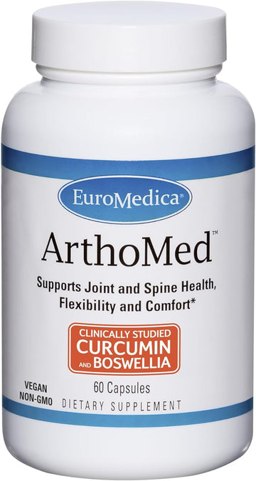 Euromedica Arthomed - 60 Capsules - Clinically Studied Boswellia & Cur
