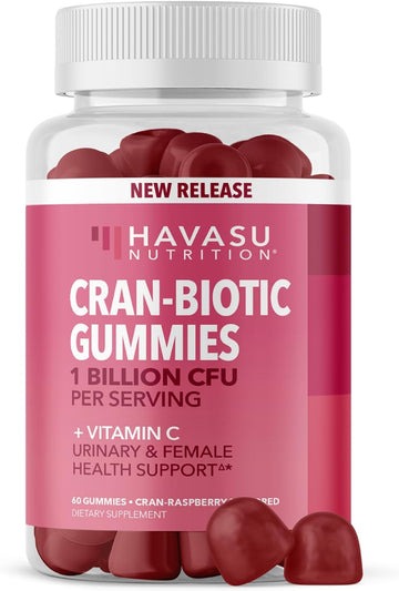 Cranberry Gummies UTI Vaginal Probiotics with 1 Billion CFU Cranberry