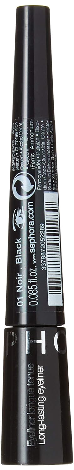 SEPHORA COLLECTION Long Lasting Eyeliner High Precision Brush 01 Black