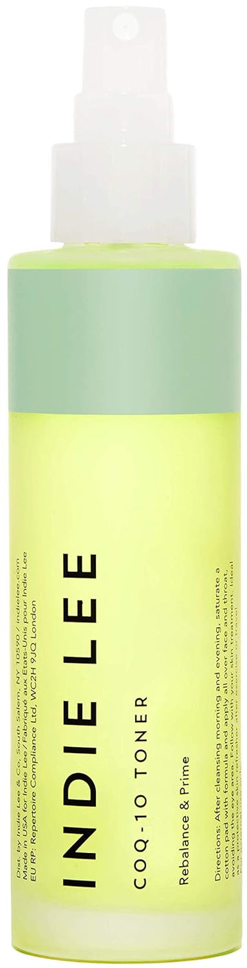 Indie Lee CoQ-10 Toner Mist - Balancing Priming Face Spray with Hyaluronic Acid, Aloe + Chamomile to Hydrate + Refresh Skin (4.2 / 125)