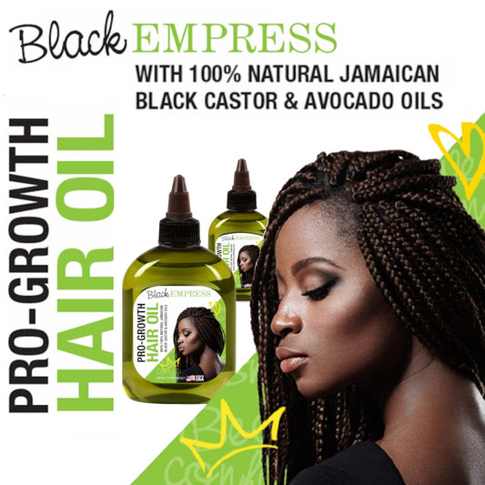 SFC Black Empress Pro-Growth Jamaican Black Castor & Avocado Hair Growth Hair Oil 2.5 oz